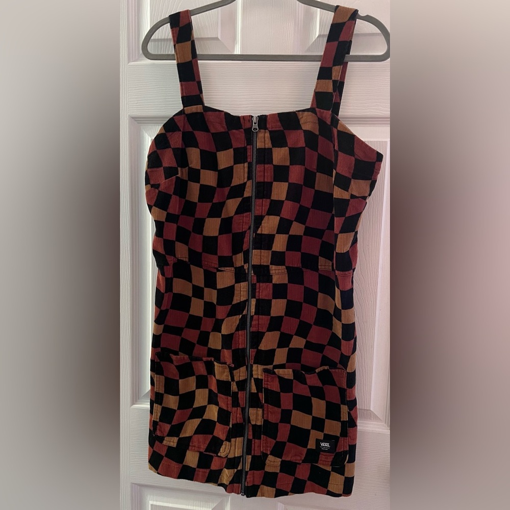 Vans Corduroy Mini Zip Corduroy Dress
